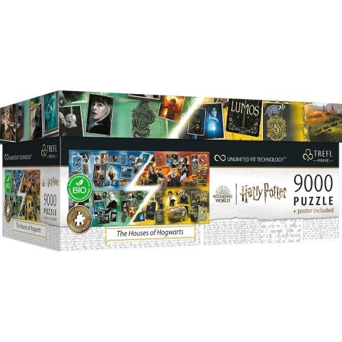 Puzzle 9000 elementów Domy Hogwartu Harry Potter Trefl