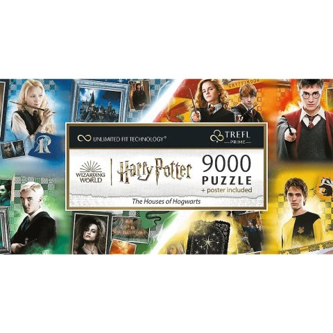 Puzzle 9000 elementów Domy Hogwartu Harry Potter Trefl