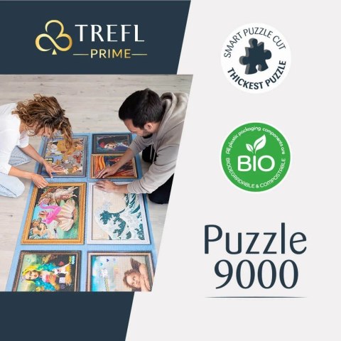 Puzzle 9000 elementów Domy Hogwartu Harry Potter Trefl