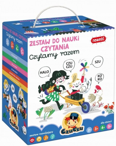 Czytamy razem - Zestaw do nauki czytania CzuCzu