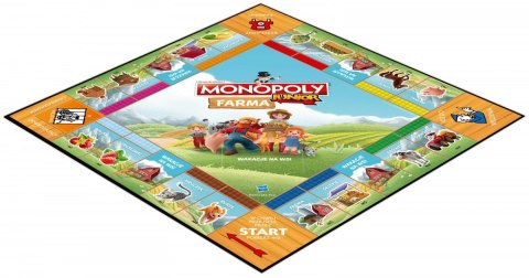 Gra Monopoly Junior Farma Winning Moves