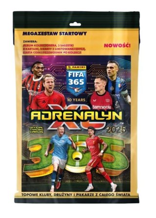 Karty FIFA 2025 Megazestaw startowy Panini Kolekcja