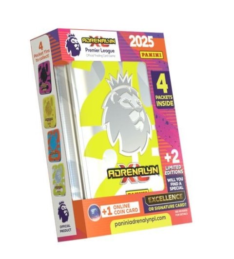 Minipuszka kolekcjonerska Premier League 2025 Panini Kolekcja