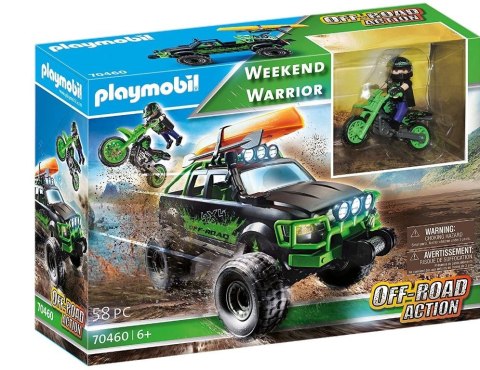 Off Road Zestaw Weekend Warrior 3w1 70460 Playmobil