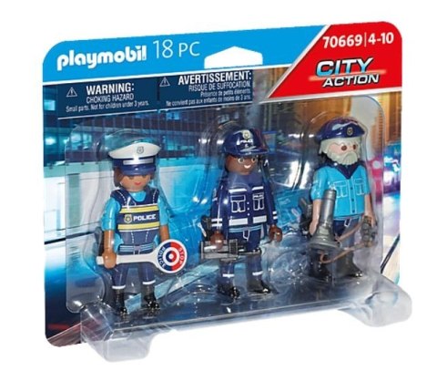 Zestaw figurek City Action 70669 Policjanci Playmobil