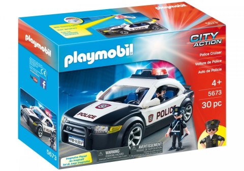 Zestaw figurek City Action Samochód policyjny Playmobil