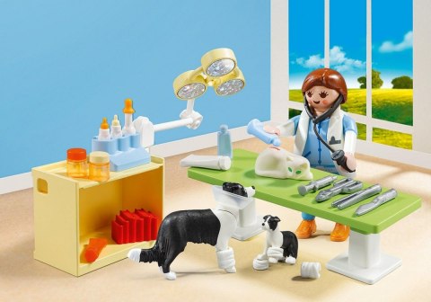 Zestaw figurek Skrzyneczka Weterynarz Playmobil