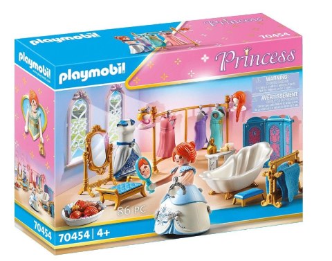 Zestaw z figurką Princess 70454 Garderoba z wanną Playmobil