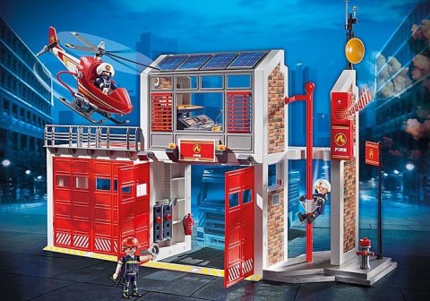 Zestaw z figurkami City Action 9462 Duża remiza strażacka Playmobil