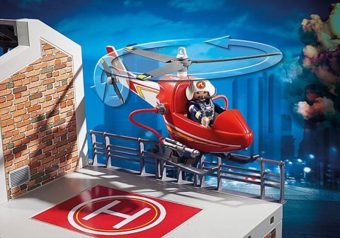 Zestaw z figurkami City Action 9462 Duża remiza strażacka Playmobil