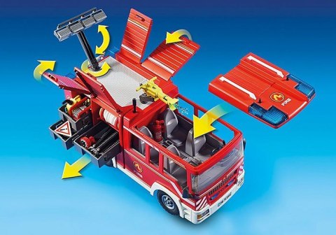 Zestaw z figurkami City Action 9464 Pojazd ratowniczy straży pożarnej Playmobil