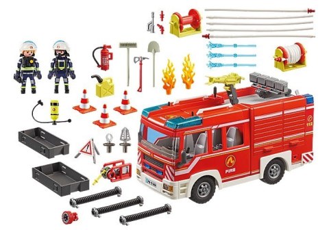 Zestaw z figurkami City Action 9464 Pojazd ratowniczy straży pożarnej Playmobil