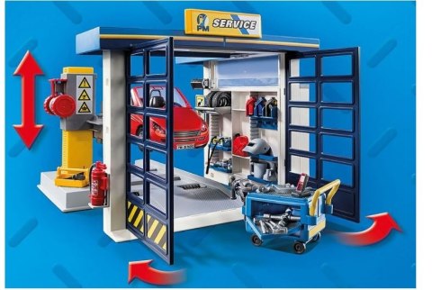 Zestaw z figurkami City Life 70202 Warsztat samochodowy Playmobil