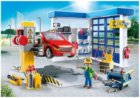 Zestaw z figurkami City Life 70202 Warsztat samochodowy Playmobil