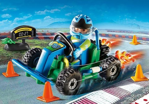 Zestaw z figurkami City Life 70292 Zestaw upominkowy "Wyścig Go-Kart" Playmobil