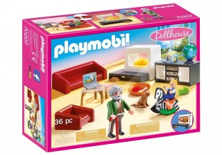 Zestaw z figurkami Dollhouse 70207 Przytulny salon Playmobil