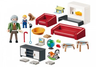 Zestaw z figurkami Dollhouse 70207 Przytulny salon Playmobil