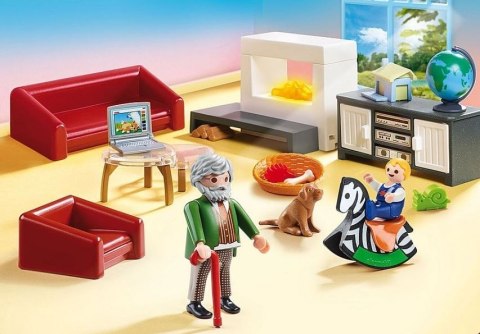 Zestaw z figurkami Dollhouse 70207 Przytulny salon Playmobil