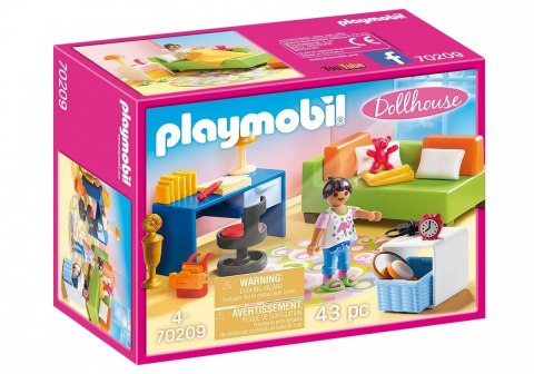 Zestaw z figurkami Dollhouse 70209 Pokój nastolatka Playmobil