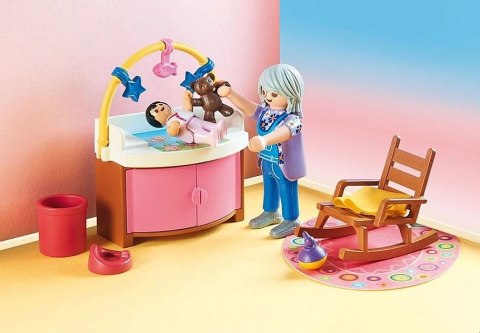 Zestaw z figurkami Dollhouse 70210 Pokoik dziecięcy Playmobil