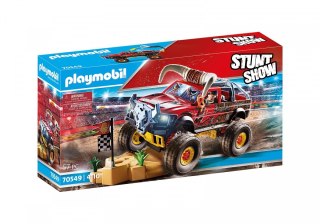 Zestaw z pojazdem Stunt Show 70549 Monster Truck Rogacz Playmobil