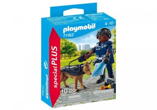 Figurka Special Plus 71162 Policjant z psem tropiącym Playmobil