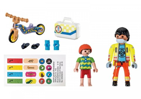 Figurki City Life 71245 Sanitariusz z pacjentem Playmobil