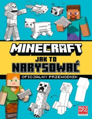 Książeczka Minecraft . Jak to narysować. Oficjalny przewodnik Harper Collins