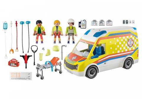 Zestaw City Life 71202 Karetka pogotowia ze światłem i dźwiękiem Playmobil