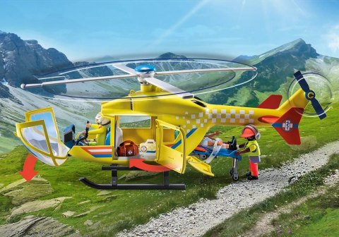 Zestaw City Life 71203 Helikopter ratunkowy Playmobil