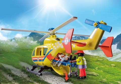 Zestaw City Life 71203 Helikopter ratunkowy Playmobil