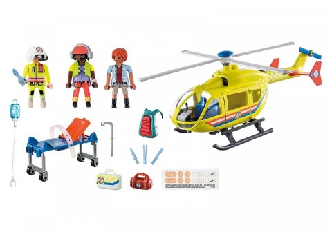 Zestaw City Life 71203 Helikopter ratunkowy Playmobil