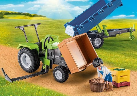 Zestaw Country 71249 Traktor z przyczepą Playmobil