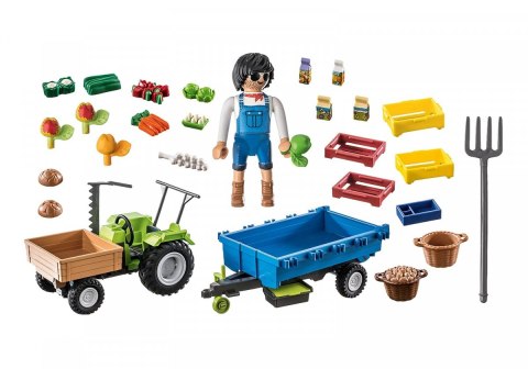 Zestaw Country 71249 Traktor z przyczepą Playmobil