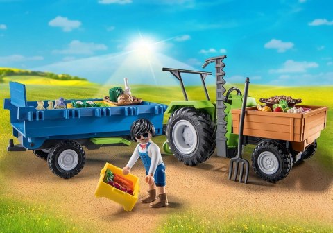 Zestaw Country 71249 Traktor z przyczepą Playmobil