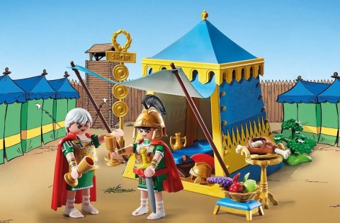 Zestaw figurek Asterix 71015 Namiot dowódcy z generałami Playmobil