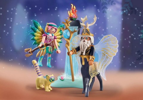 Zestaw figurek Ayuma 71235 Abjatus z Knight Fairy Hildi Playmobil