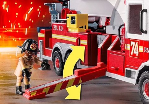 Zestaw figurek City Action 70935 Wóz strażacki: US Tower Ladder Playmobil