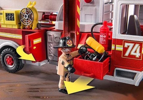 Zestaw figurek City Action 70935 Wóz strażacki: US Tower Ladder Playmobil