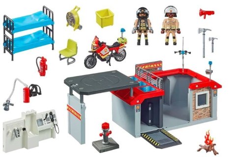 Zestaw figurek City Action 71193 Remiza strażacka Playmobil