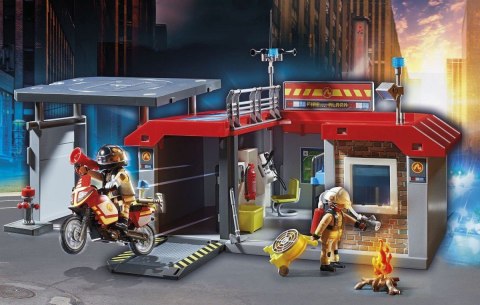 Zestaw figurek City Action 71193 Remiza strażacka Playmobil