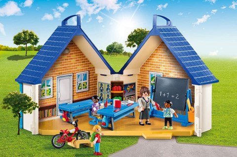 Zestaw figurek City Life 5662 Przenośna szkoła Playmobil