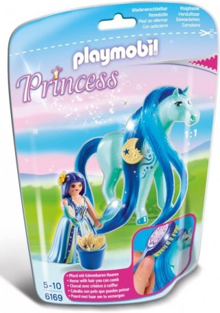 Zestaw figurek Princess 6169 Konik do czesania Luna Playmobil