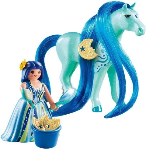 Zestaw figurek Princess 6169 Konik do czesania Luna Playmobil