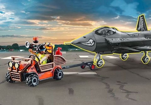 Zestaw figurek Stunt Show 70835 Lotniczy pokaz kaskaderski: Mobilny serwis Playmobil