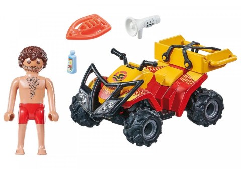 Zestaw z figurką City Action 71 040 Quad ratownika Playmobil