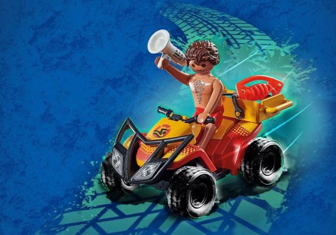 Zestaw z figurką City Action 71 040 Quad ratownika Playmobil