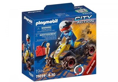 Zestaw z figurką City Action 71039 Quad offroadowy Playmobil