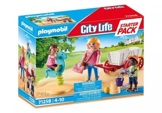 Zestaw z figurkami City Life 71258 Starter Pack Opiekunka z wózkiem Playmobil