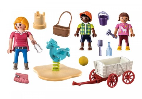 Zestaw z figurkami City Life 71258 Starter Pack Opiekunka z wózkiem Playmobil